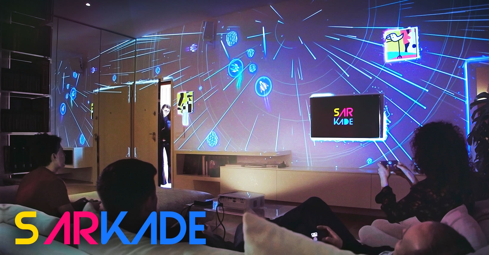 S-Arkade: juegos espaciales aumentados media 2