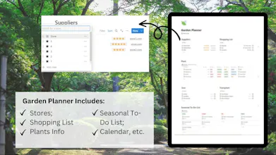 Notion Garden Planner gallery image