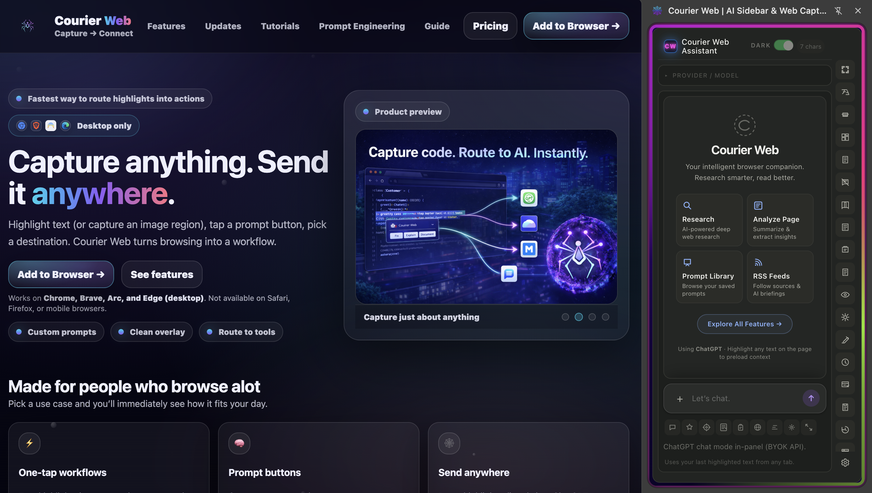 Courier Web | Capture & Connect gallery image