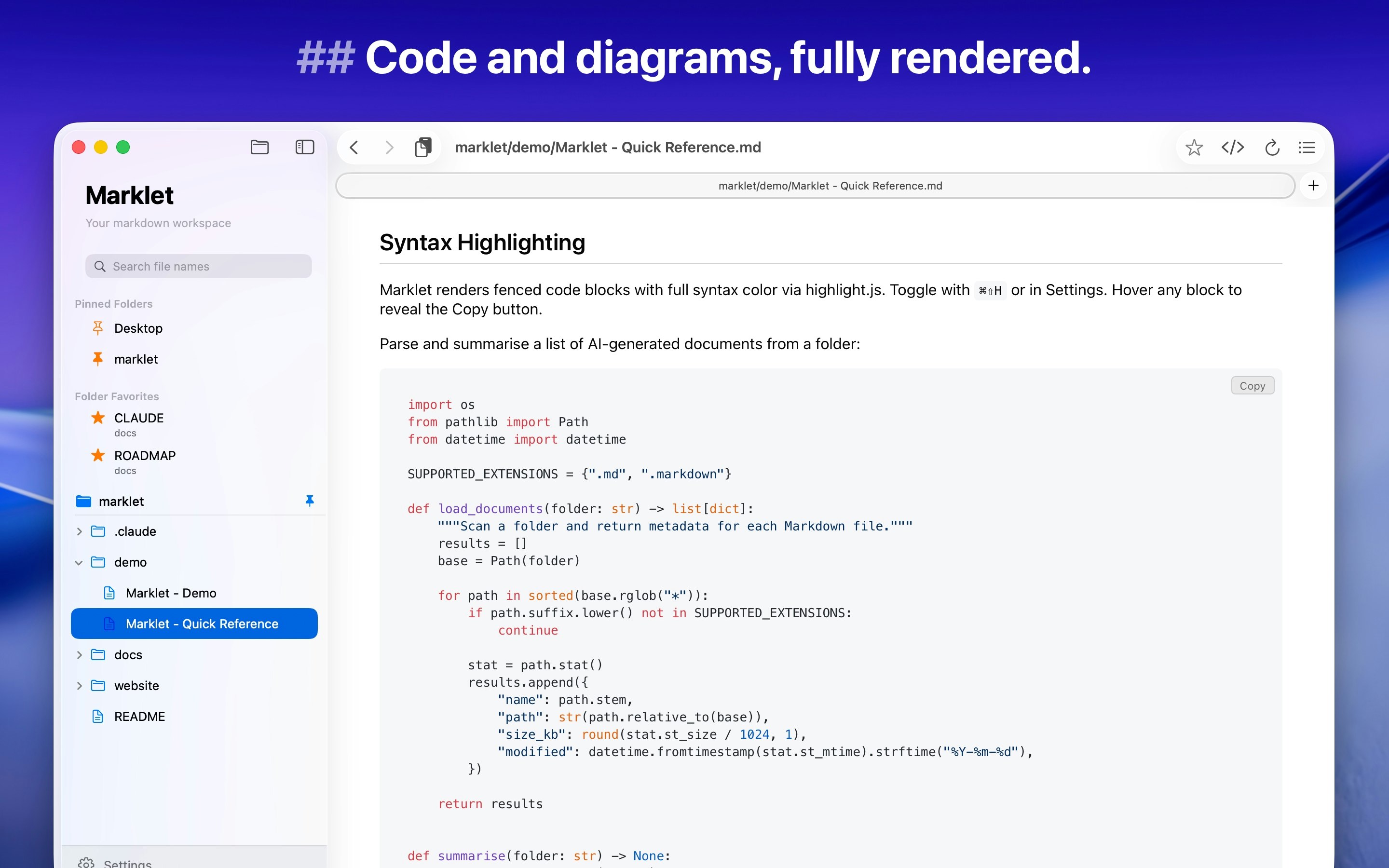 Marklet gallery image