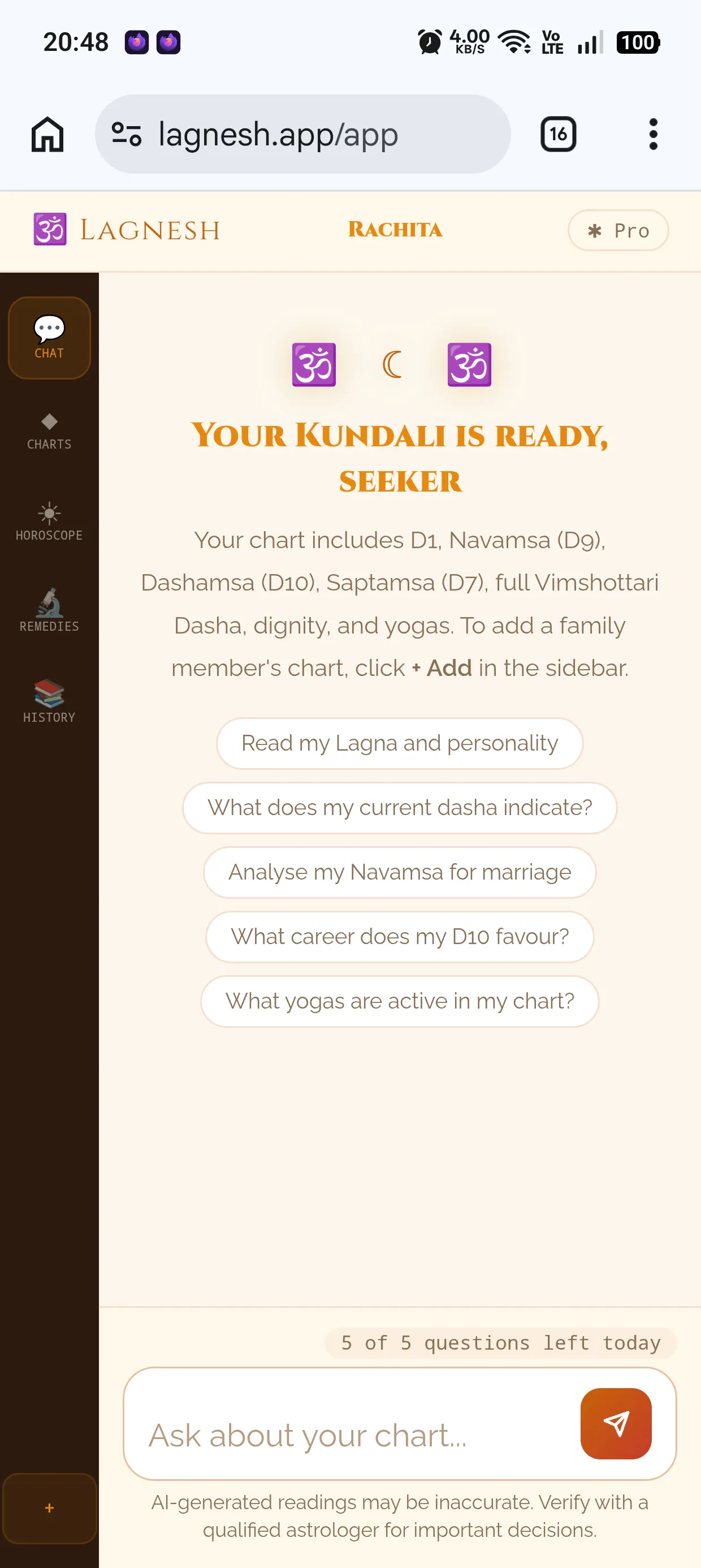 Lagnesh App gallery image