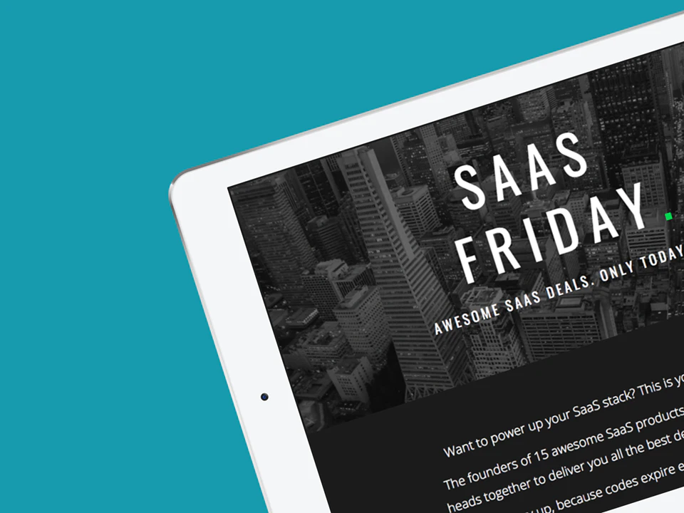 SaaS Friday Image