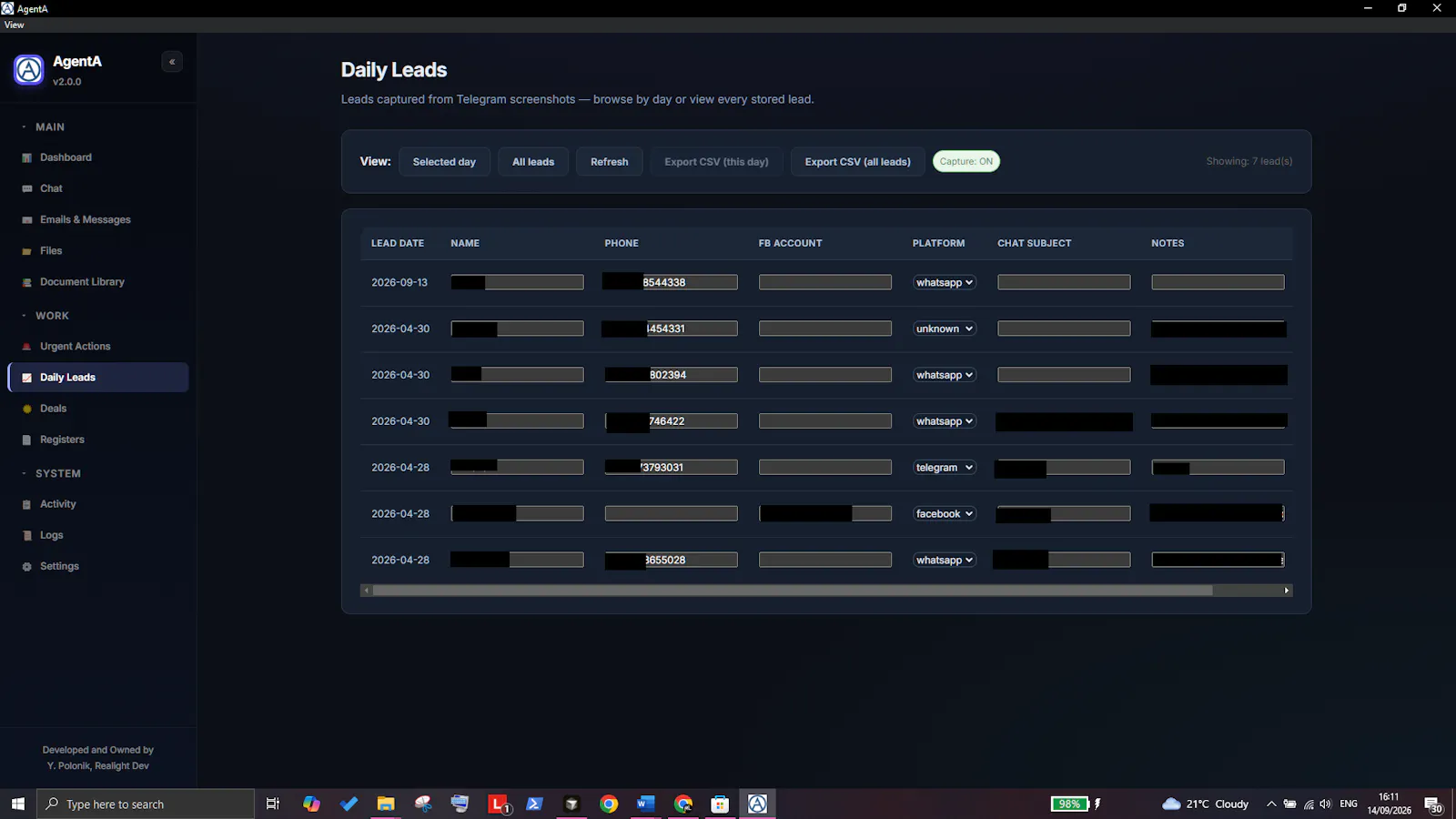 AgentA Personal screenshot 11