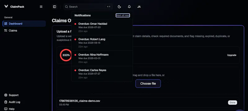 ClaimPack screenshot 3