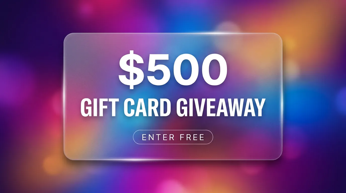 Want a Free $500 Gift Card? Enter Here