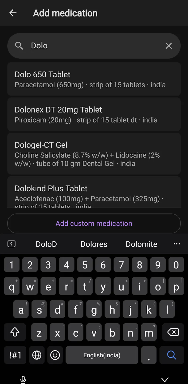 Health OS screenshot 7