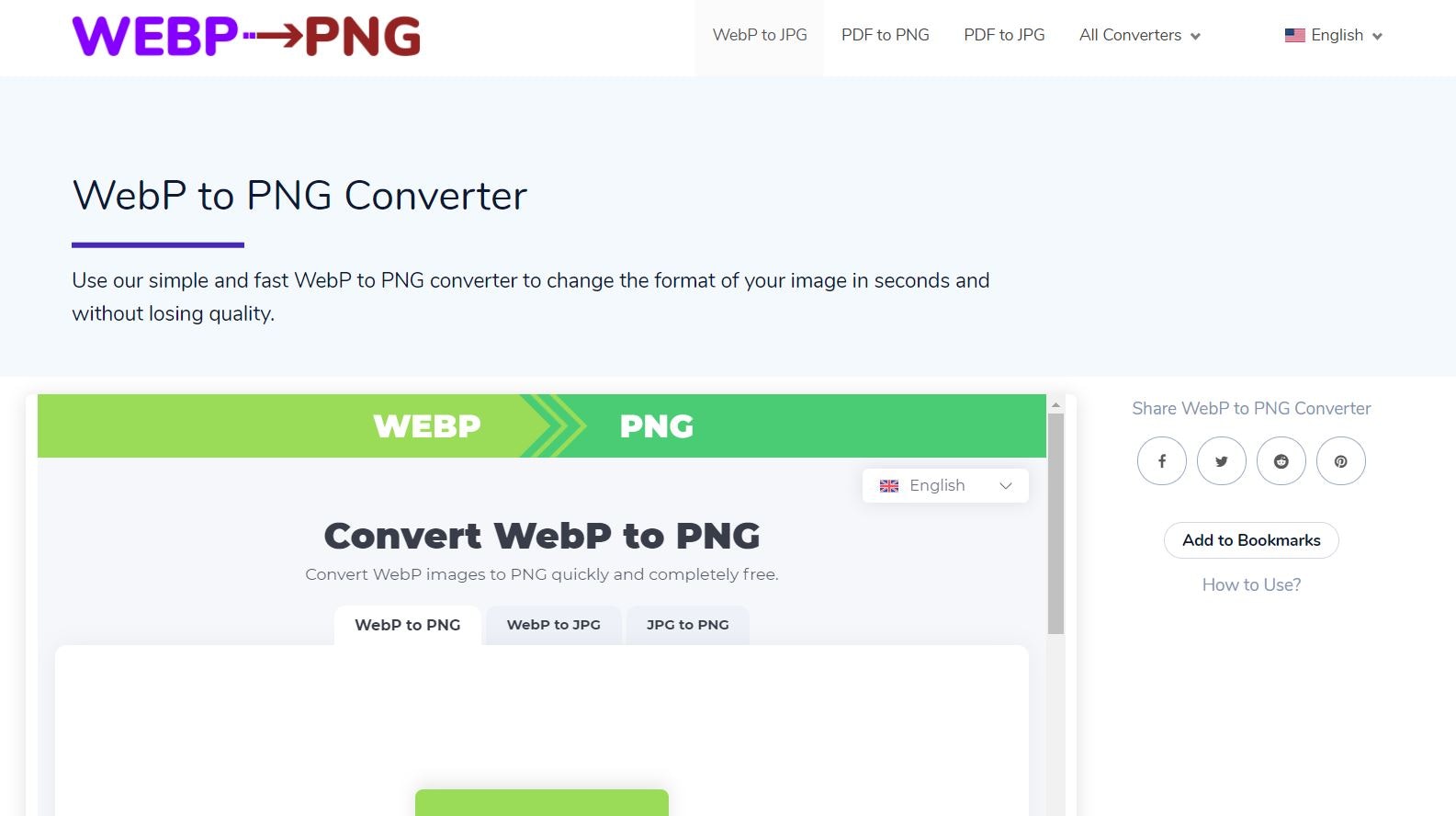 WebP to PNG Converter gallery image