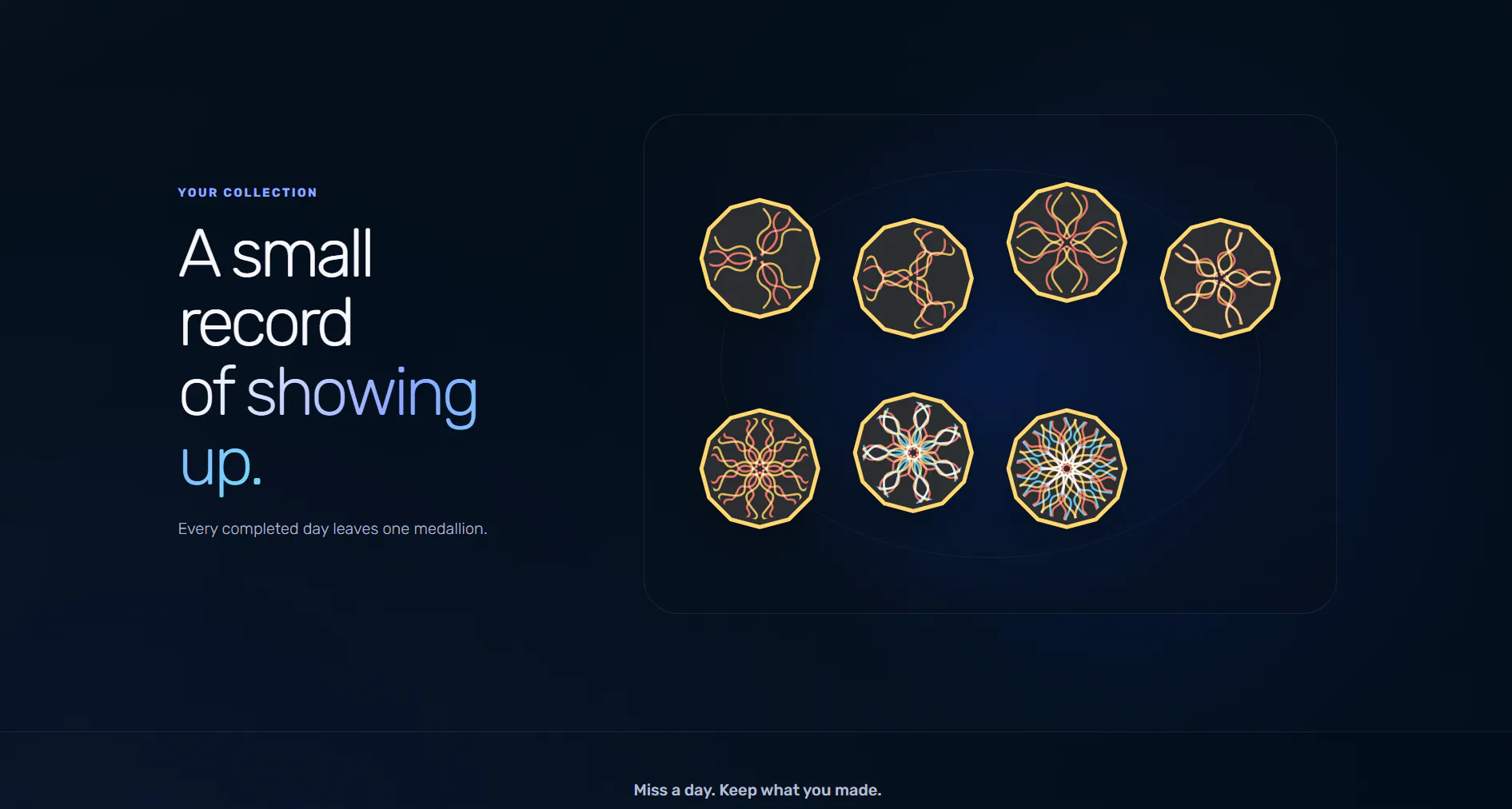 Habit Mandala Website gallery image