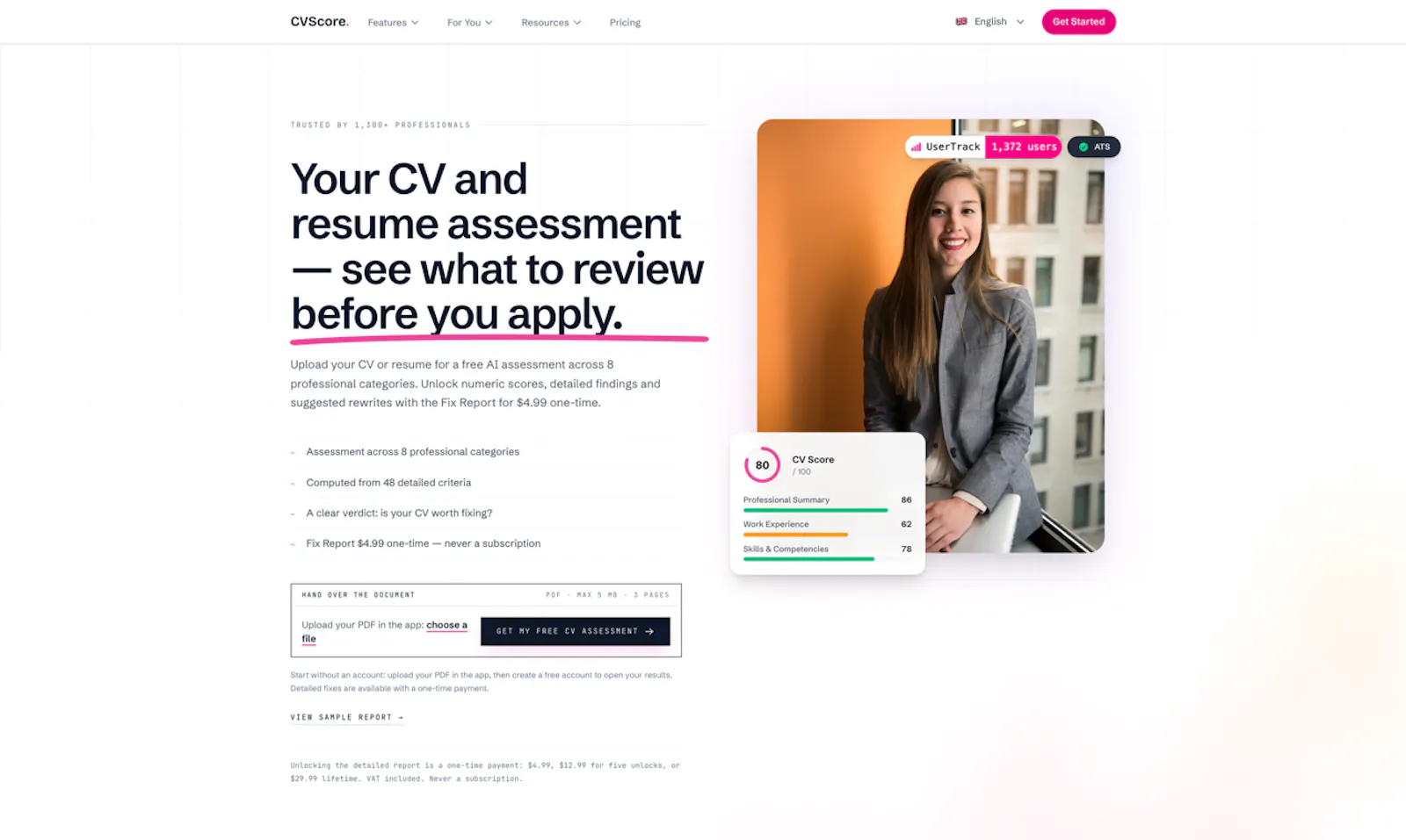 CV Score screenshot 5