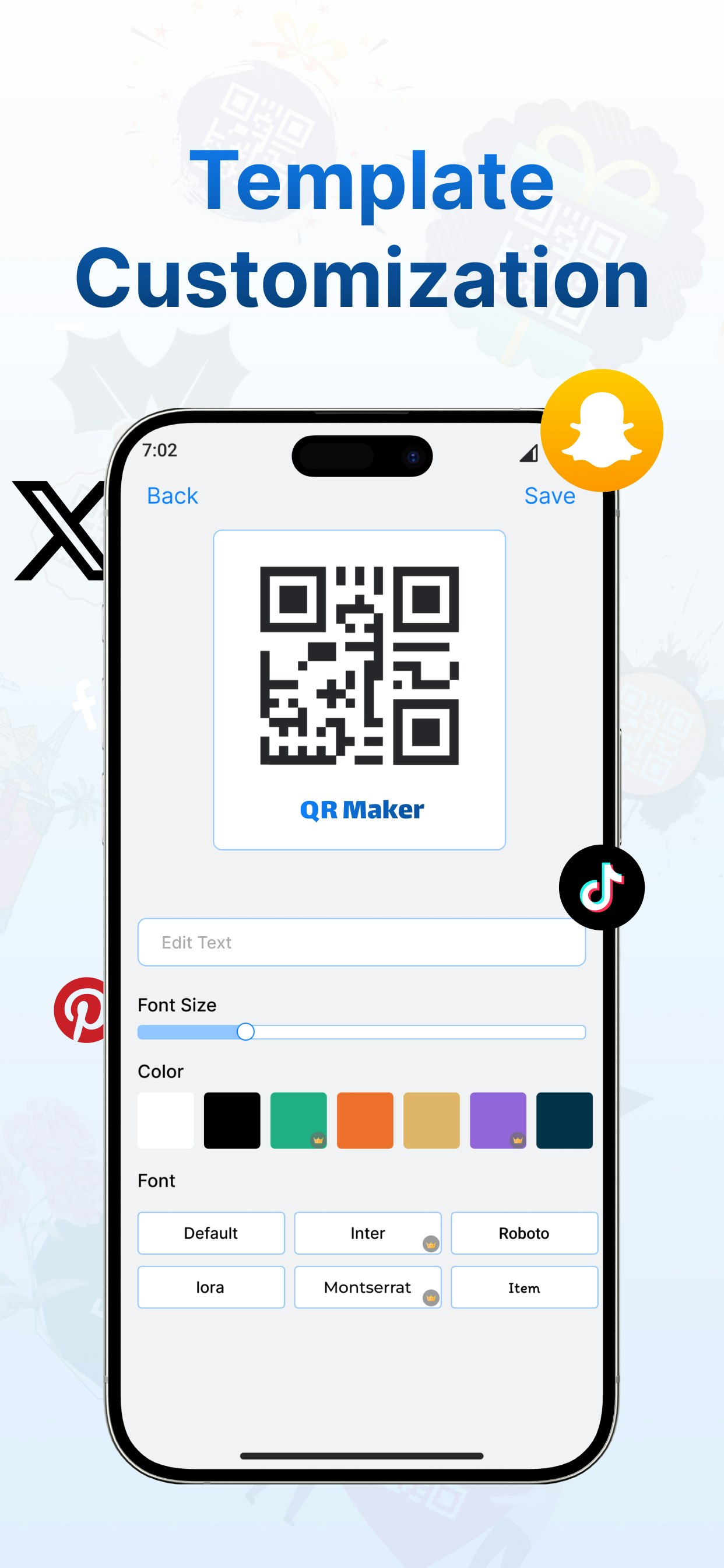 QR -код создатель - QRMAKER - Создайте стильные QR -коды за секунды - полностью настраиваемый. медиа 5