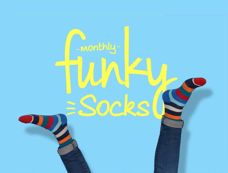 Monthly Funky Socks media 2
