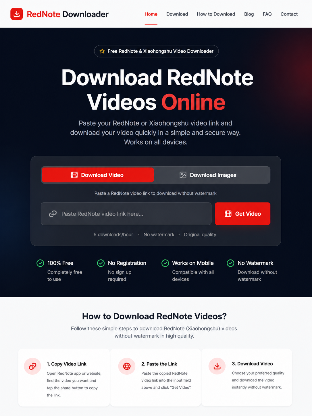 RedNote Video Downloader gallery image