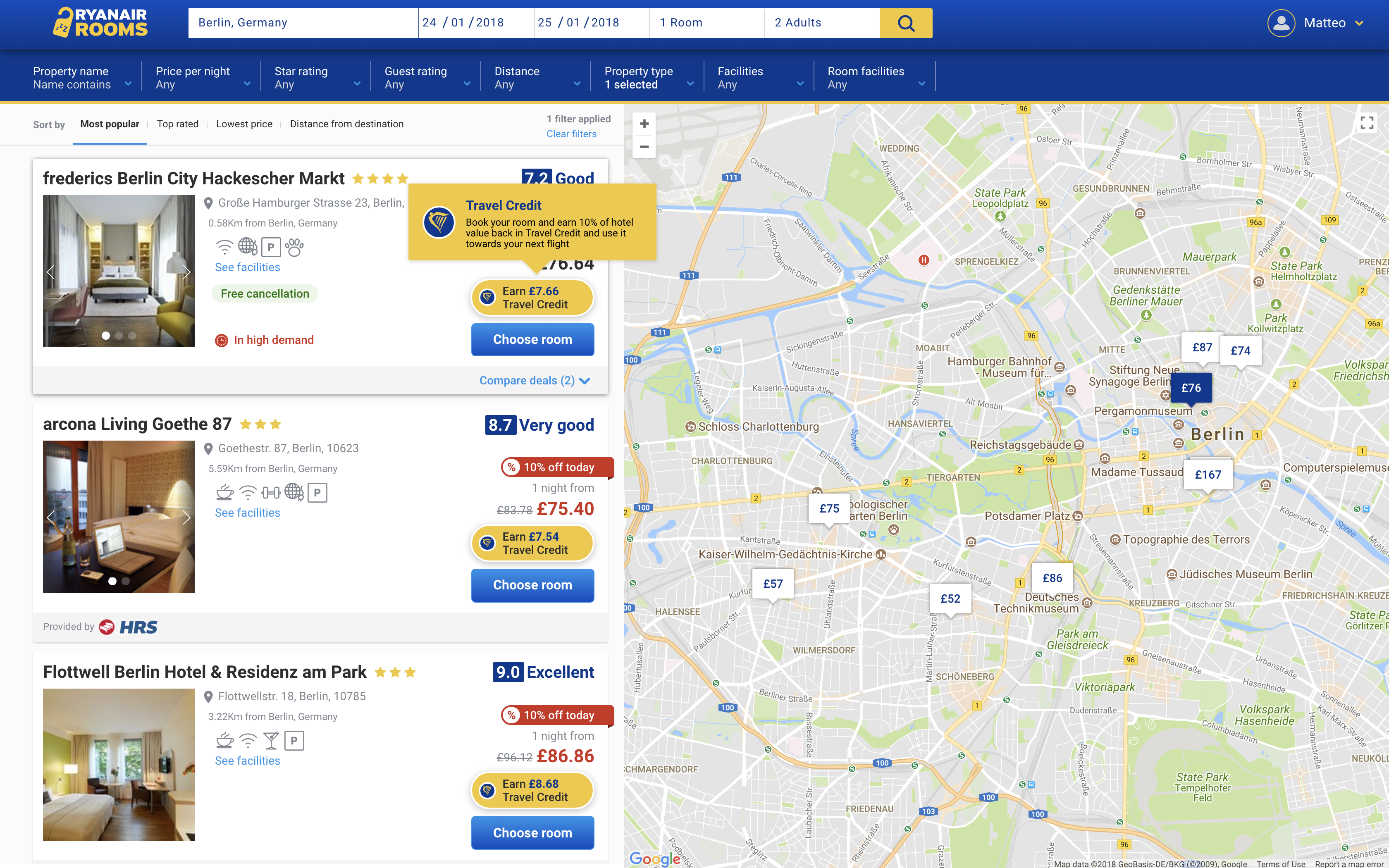 Ryanair Rooms gallery image