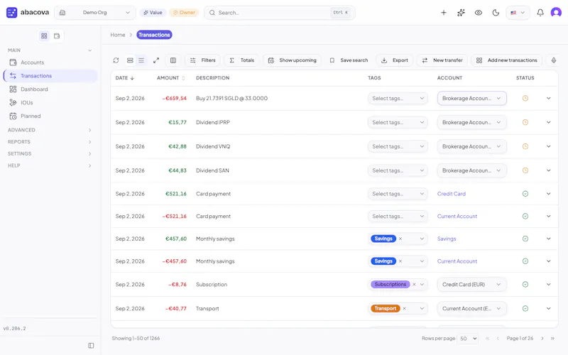 abacova screenshot 3