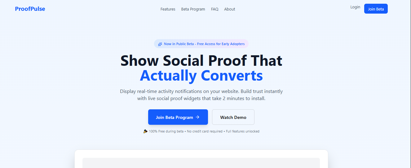 ProofPulse gallery image