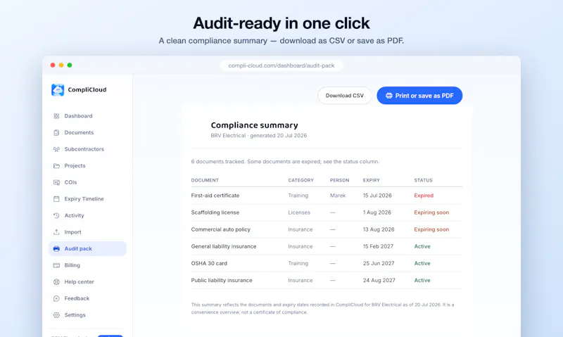 CompliCloud screenshot 4