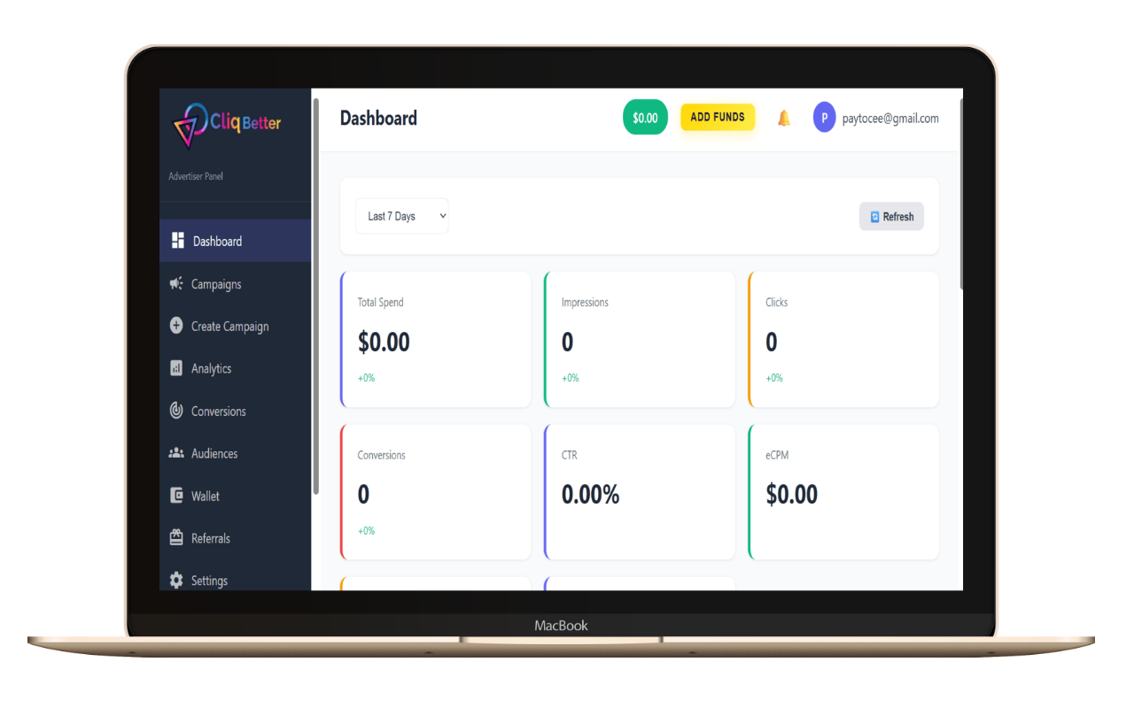 CliqBetter Ad Network gallery image
