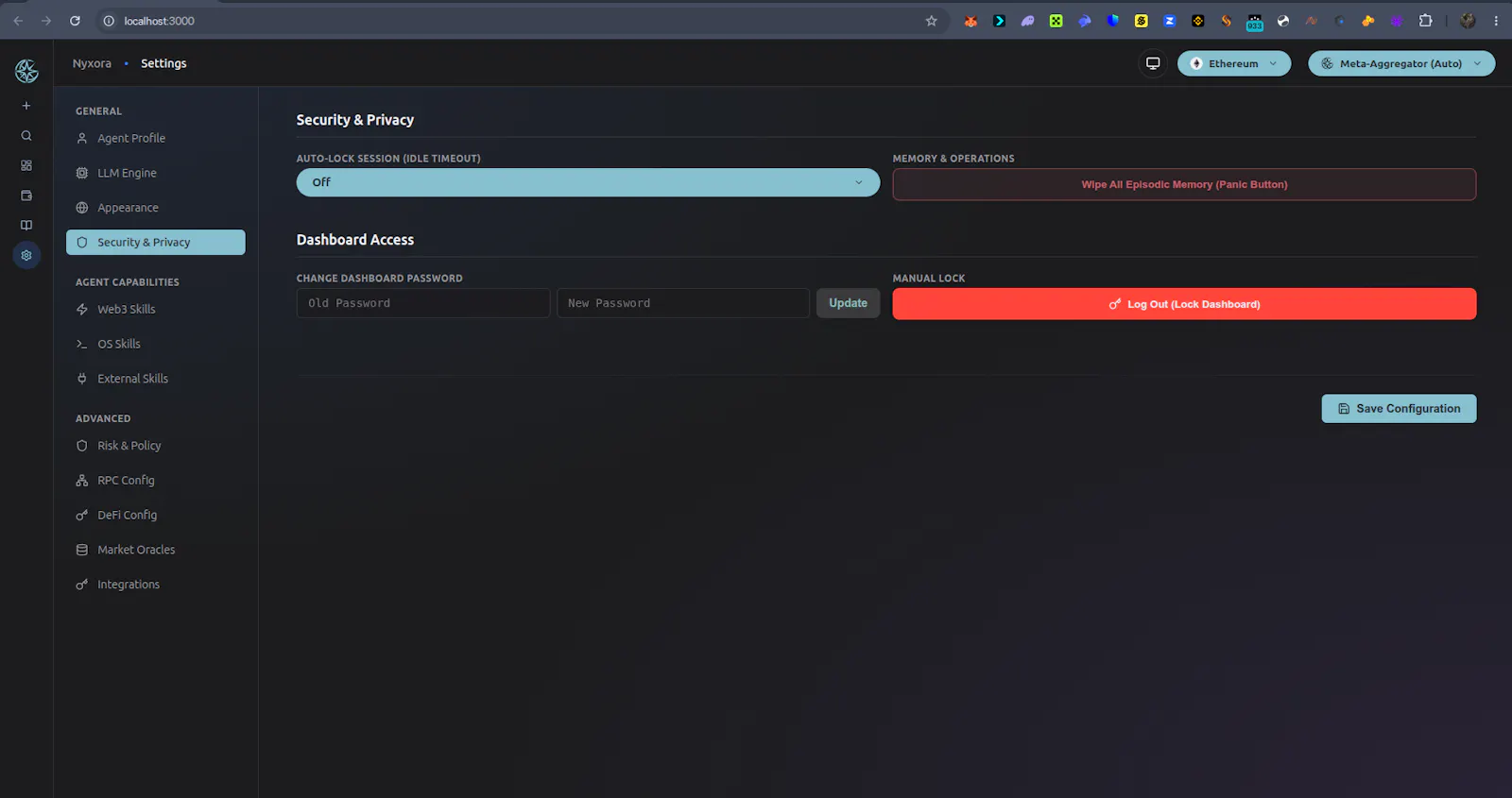 Nyxora Protocol screenshot 8