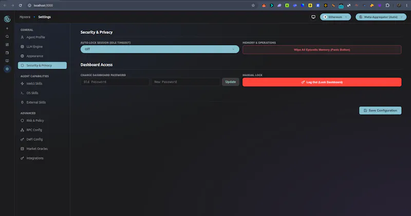 Nyxora Protocol screenshot 8