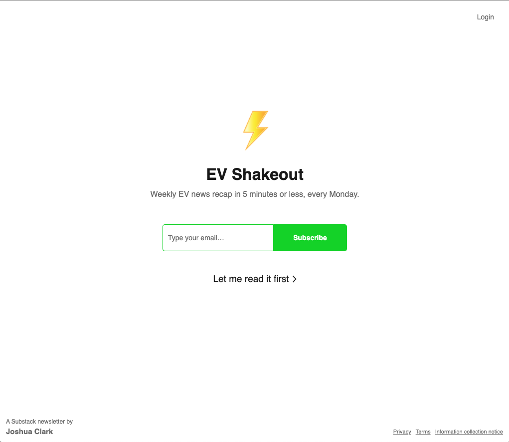EV Shakeout gallery image