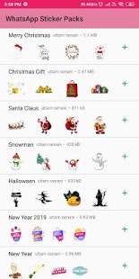 Christmas Stickers for Whatsapp - 2020 gallery image