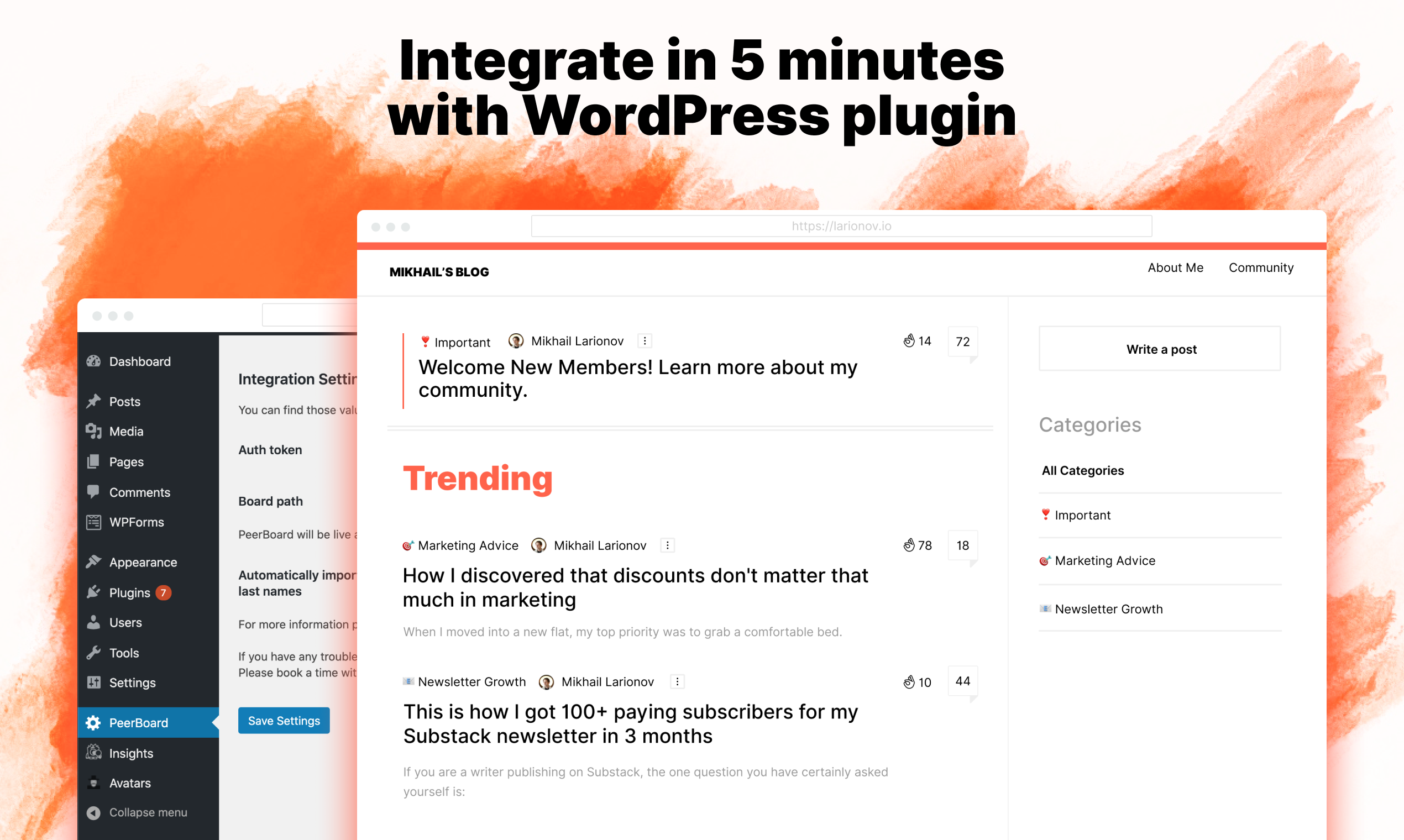 PeerBoard gallery image