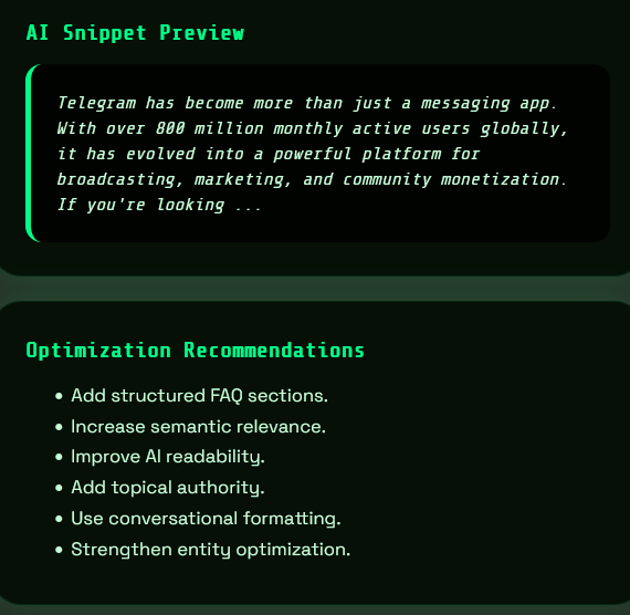 AI Citation Probability Checker  gallery image