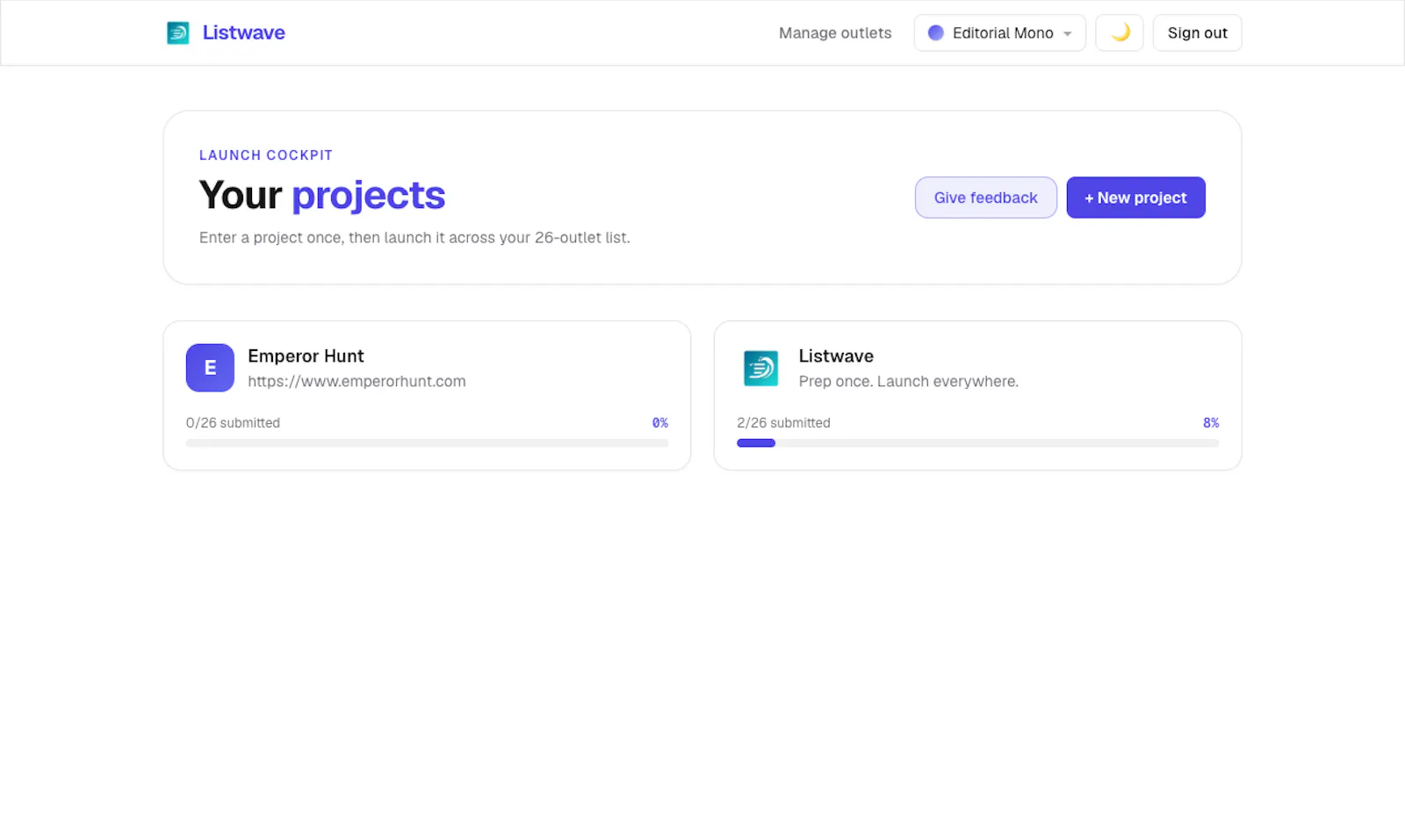 Listwave screenshot 5