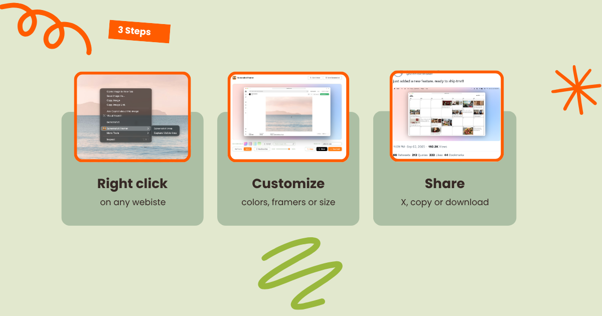 Screenshot Framer gallery image