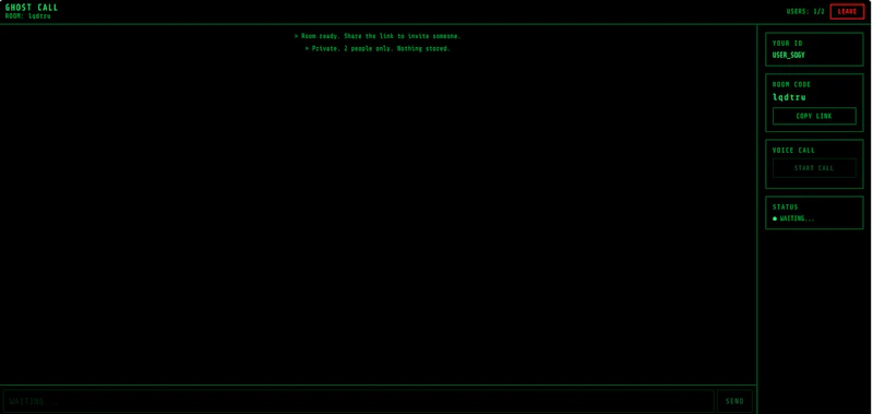 GhostCall screenshot 2
