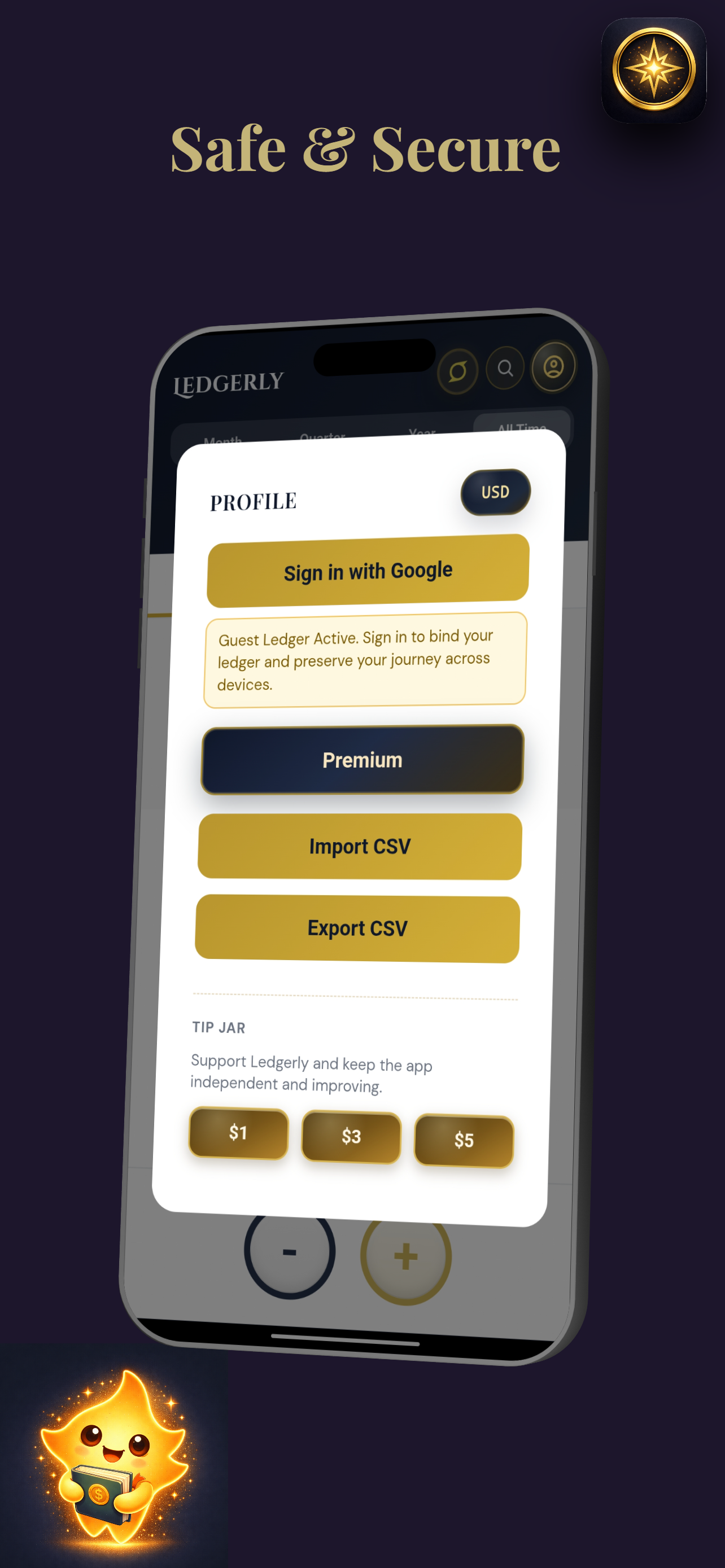 Ledgerly: Expense Tracker gallery image