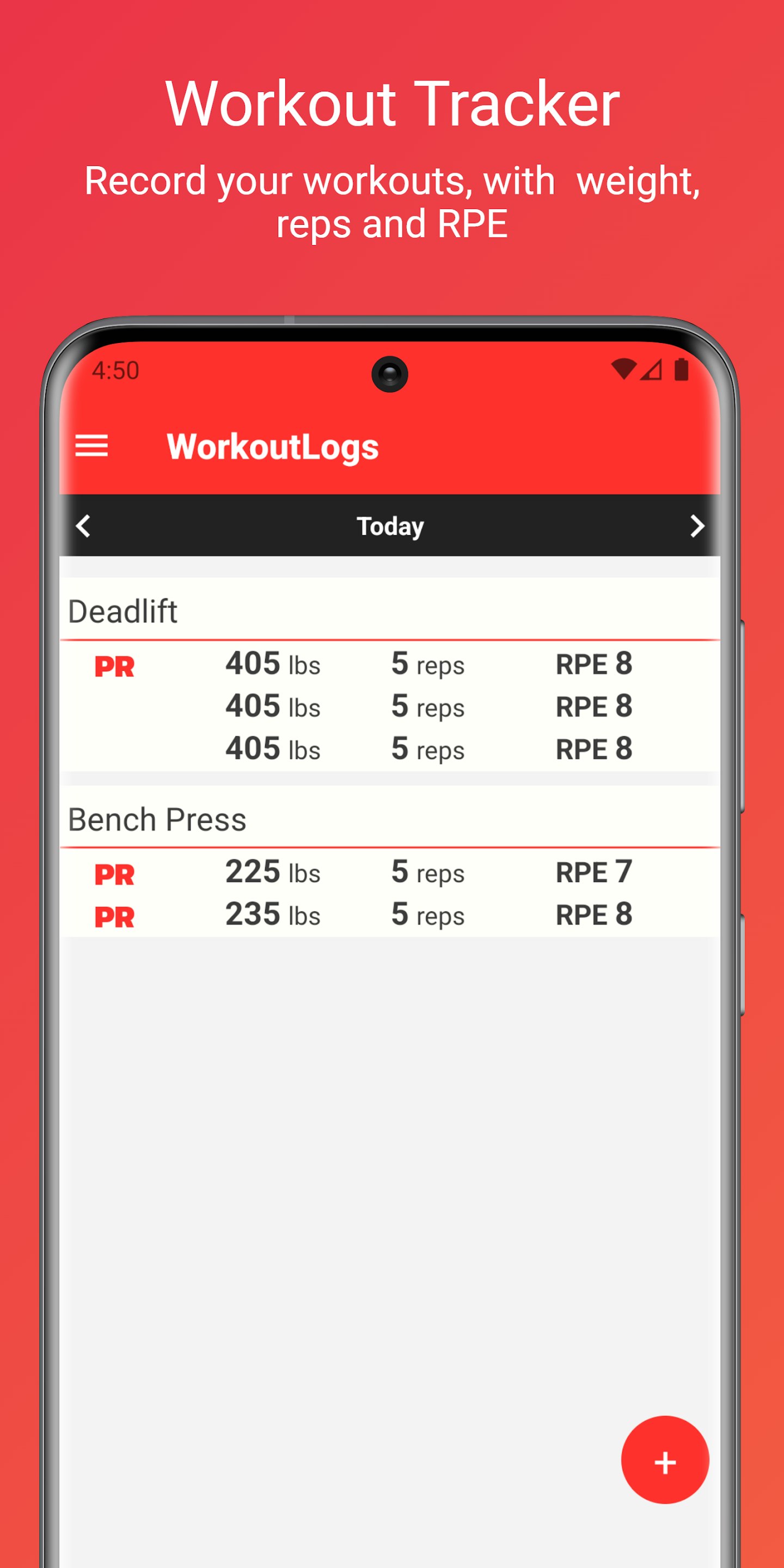 Log Latihan - Tracker Gim media 2