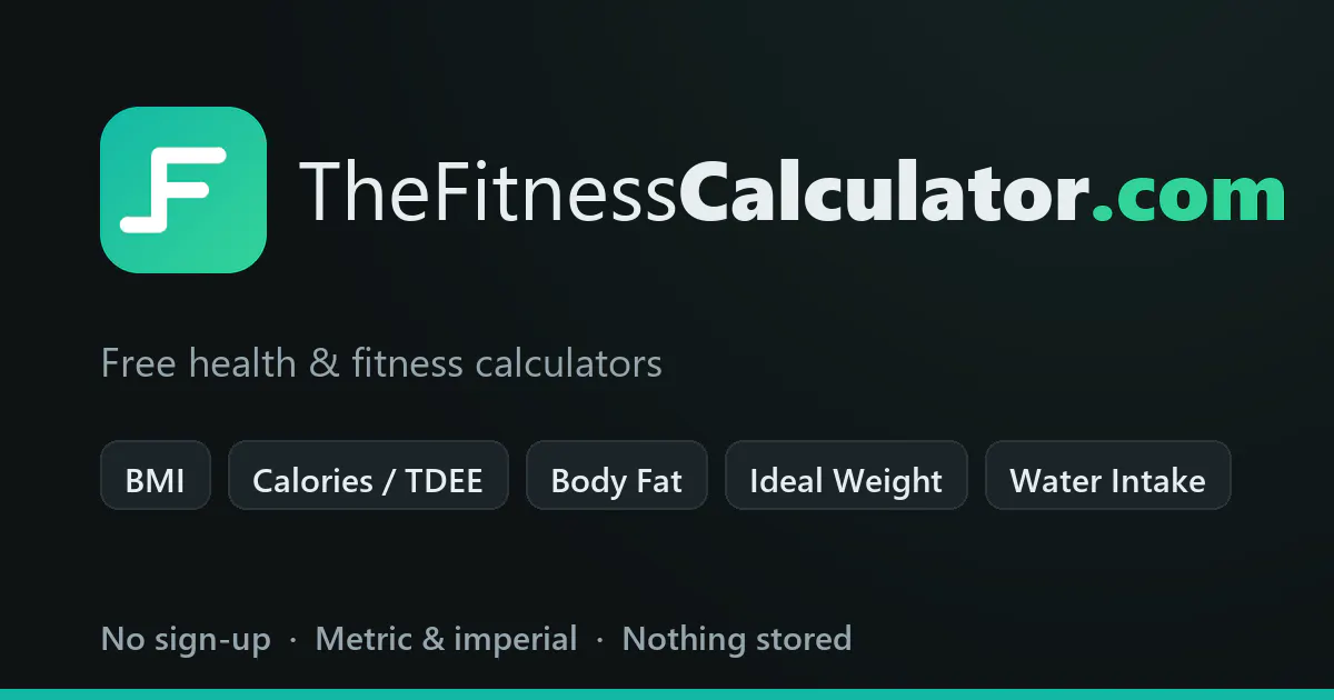 Fitness Calculator gallery image