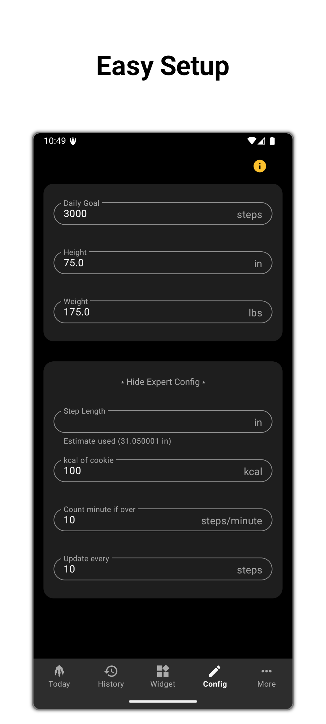 Simple Step Counter gallery image