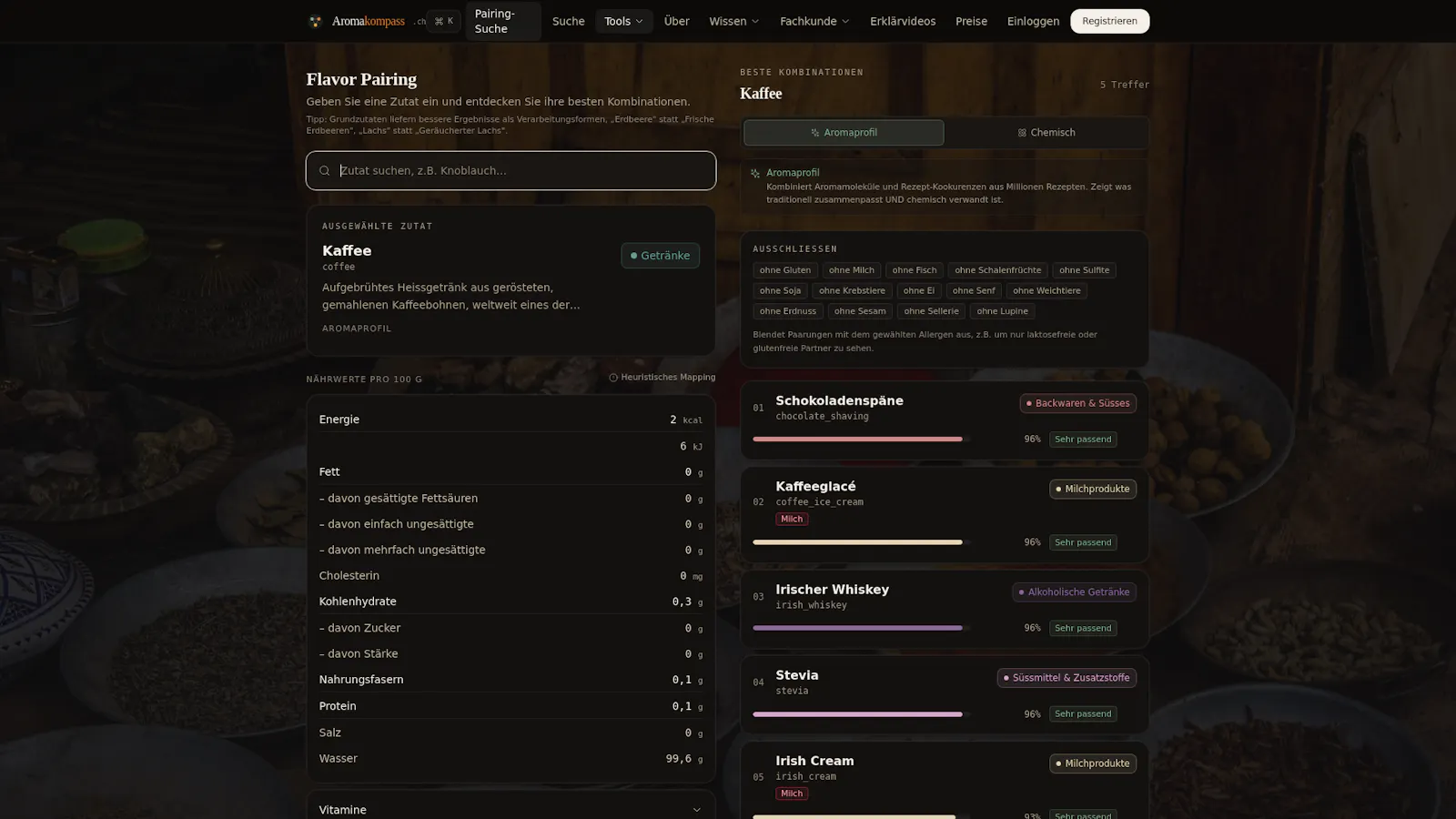 Aromakompass screenshot 4