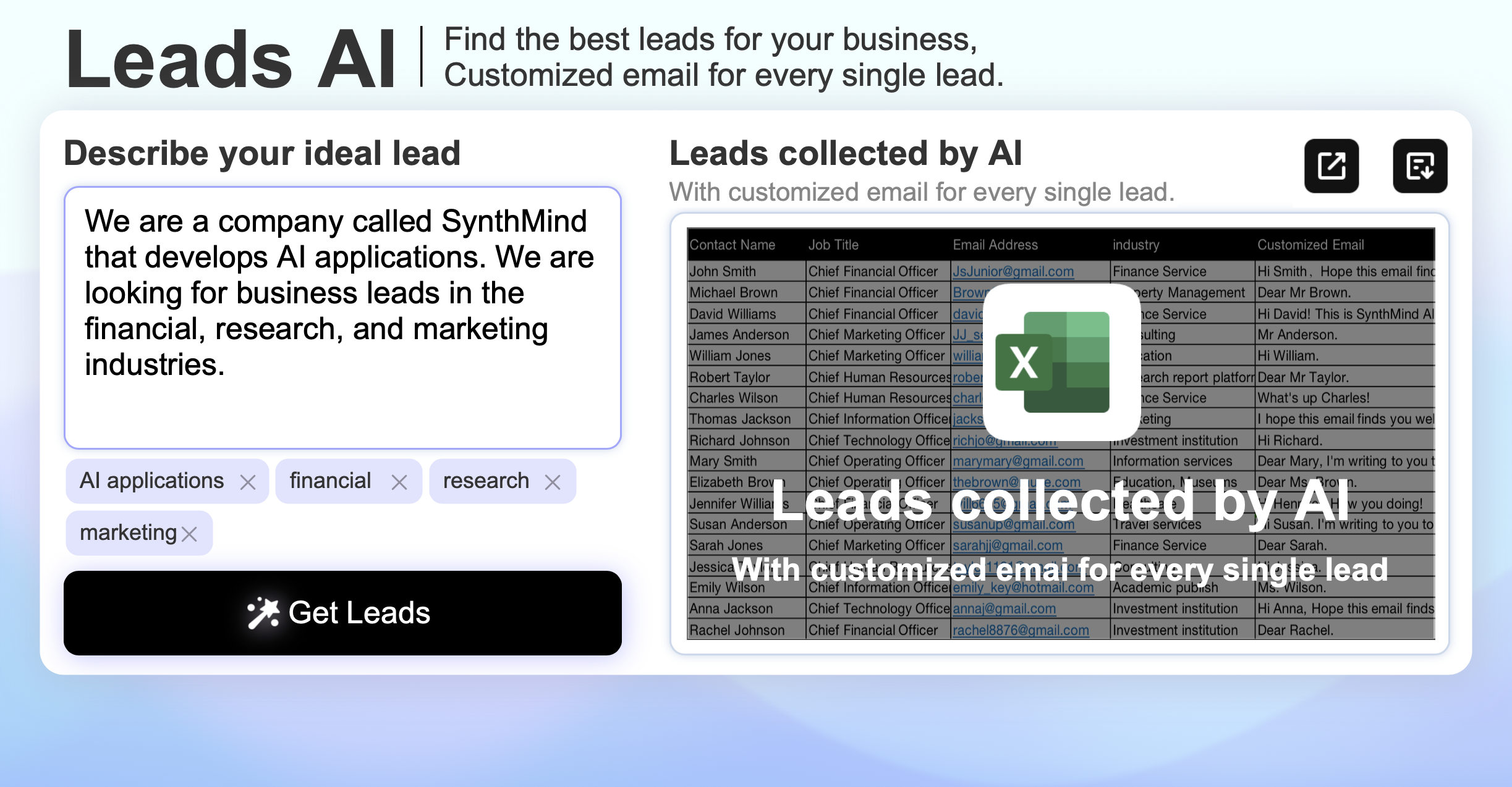 SynthSearcher AI gallery image
