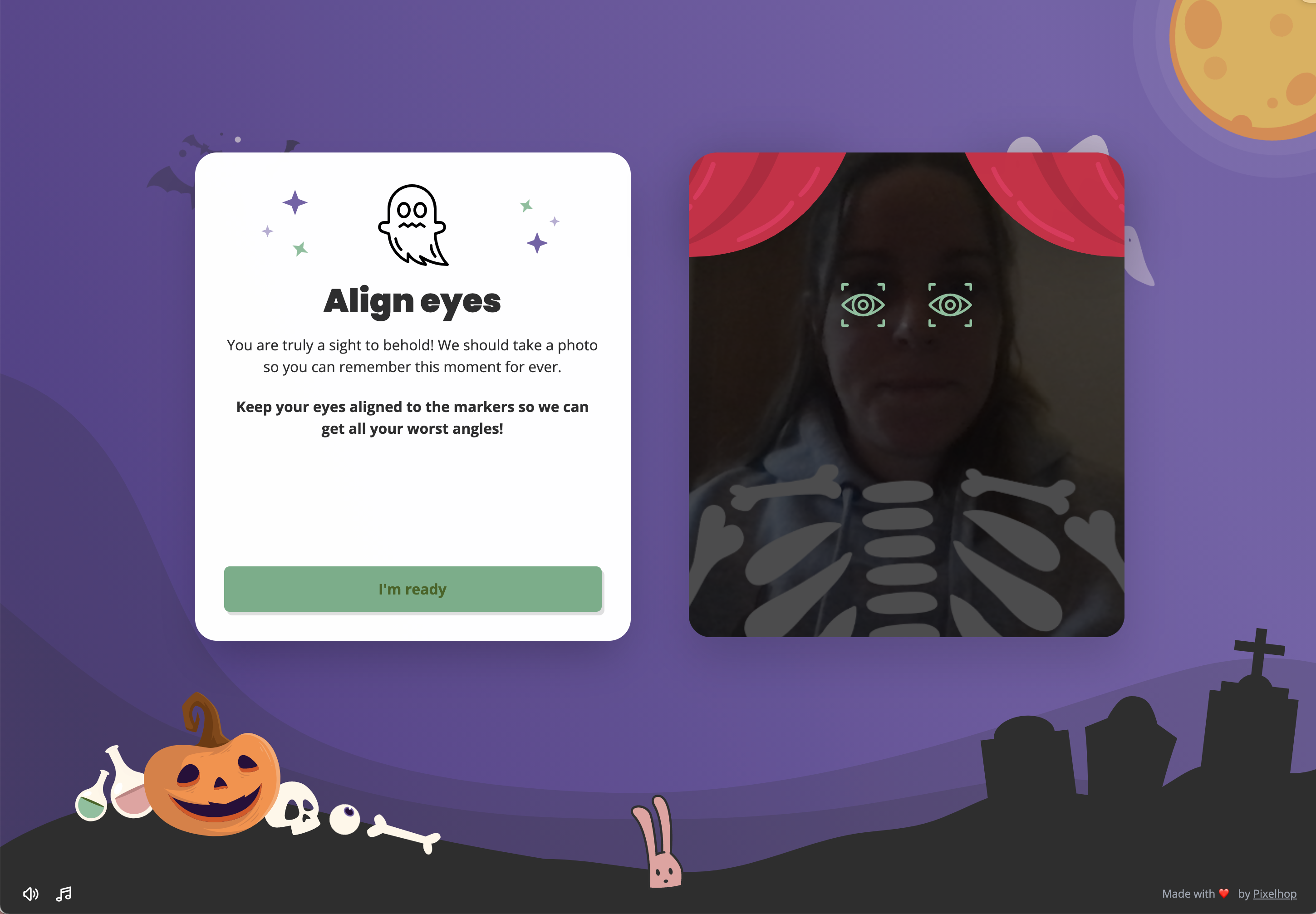 Trick or Treat Halloween web experiment gallery image