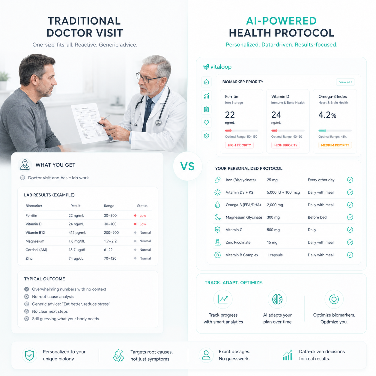 VITALOOP — AI Health Protocol Platform gallery image
