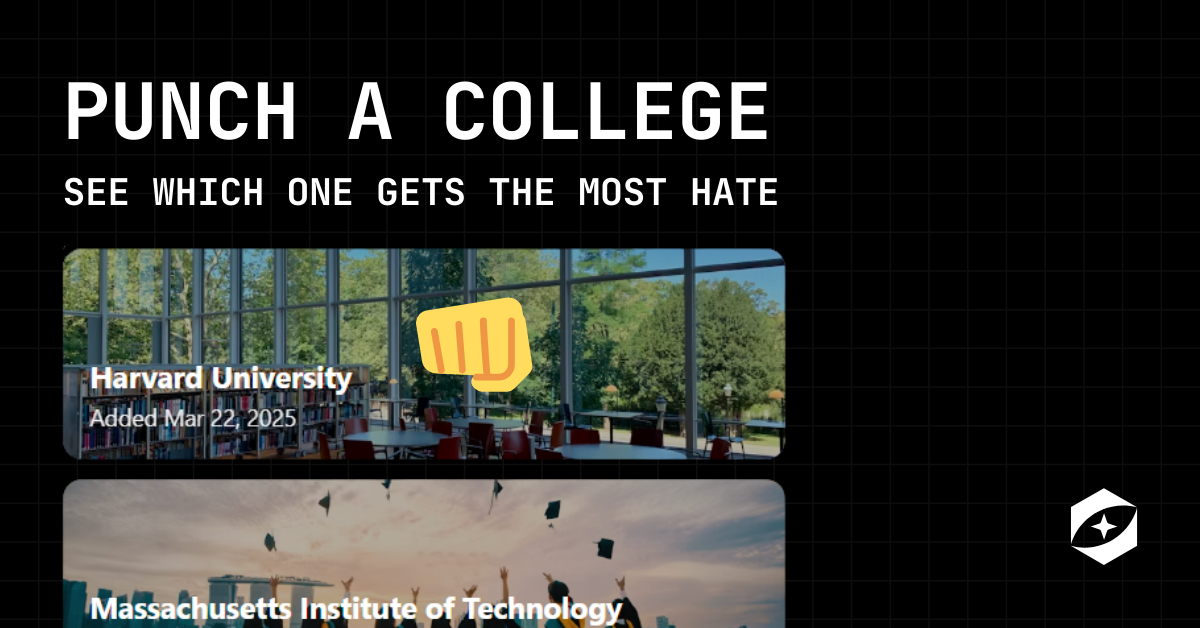 Dai un pugno a un college media 1