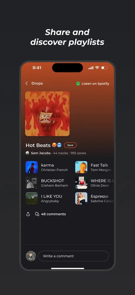 SoundSeed - Screenshot 4 showing product features and functionality