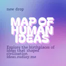 The Map of Human Ideas