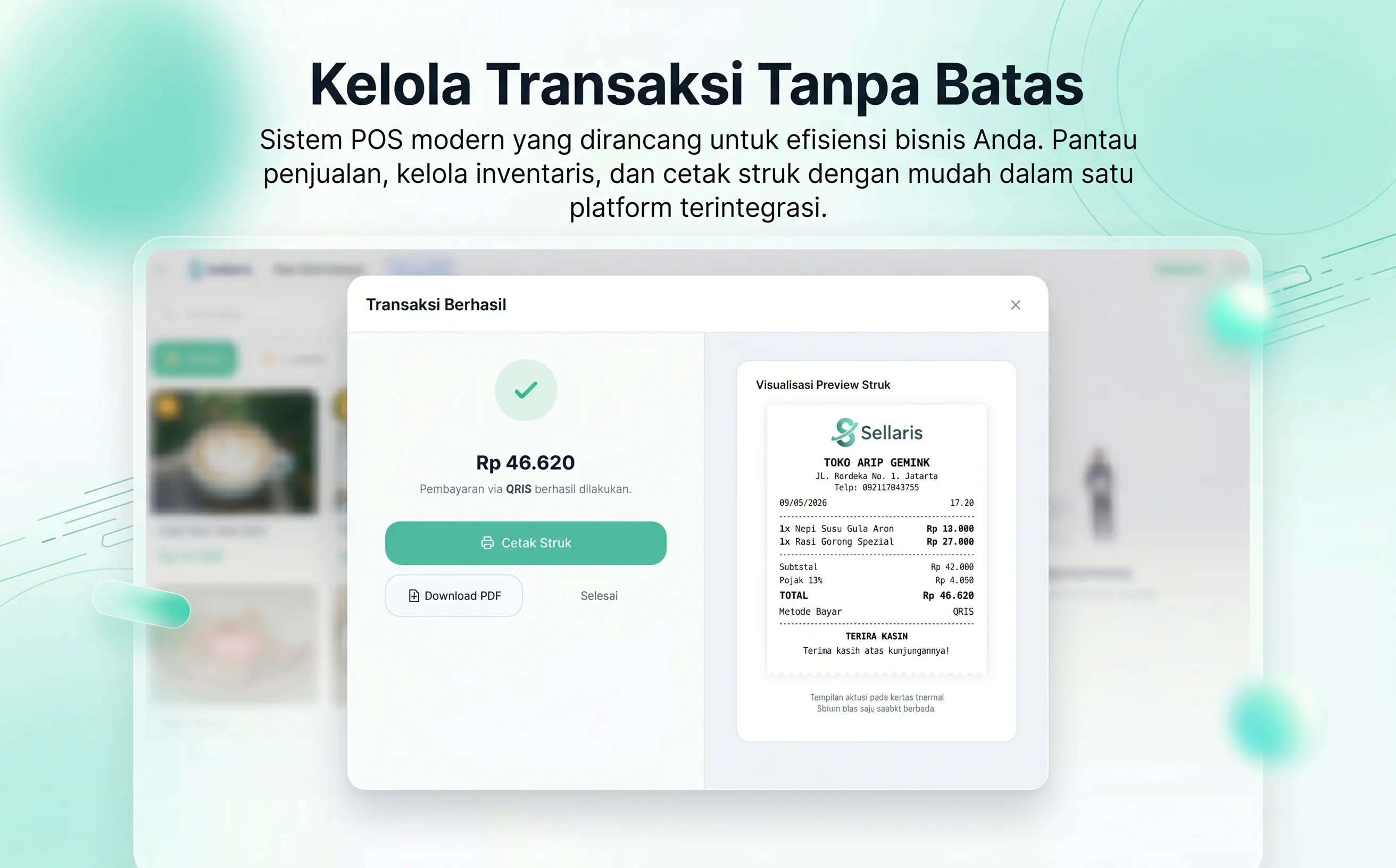 Sellaris POS - Kasir UMKM gallery image