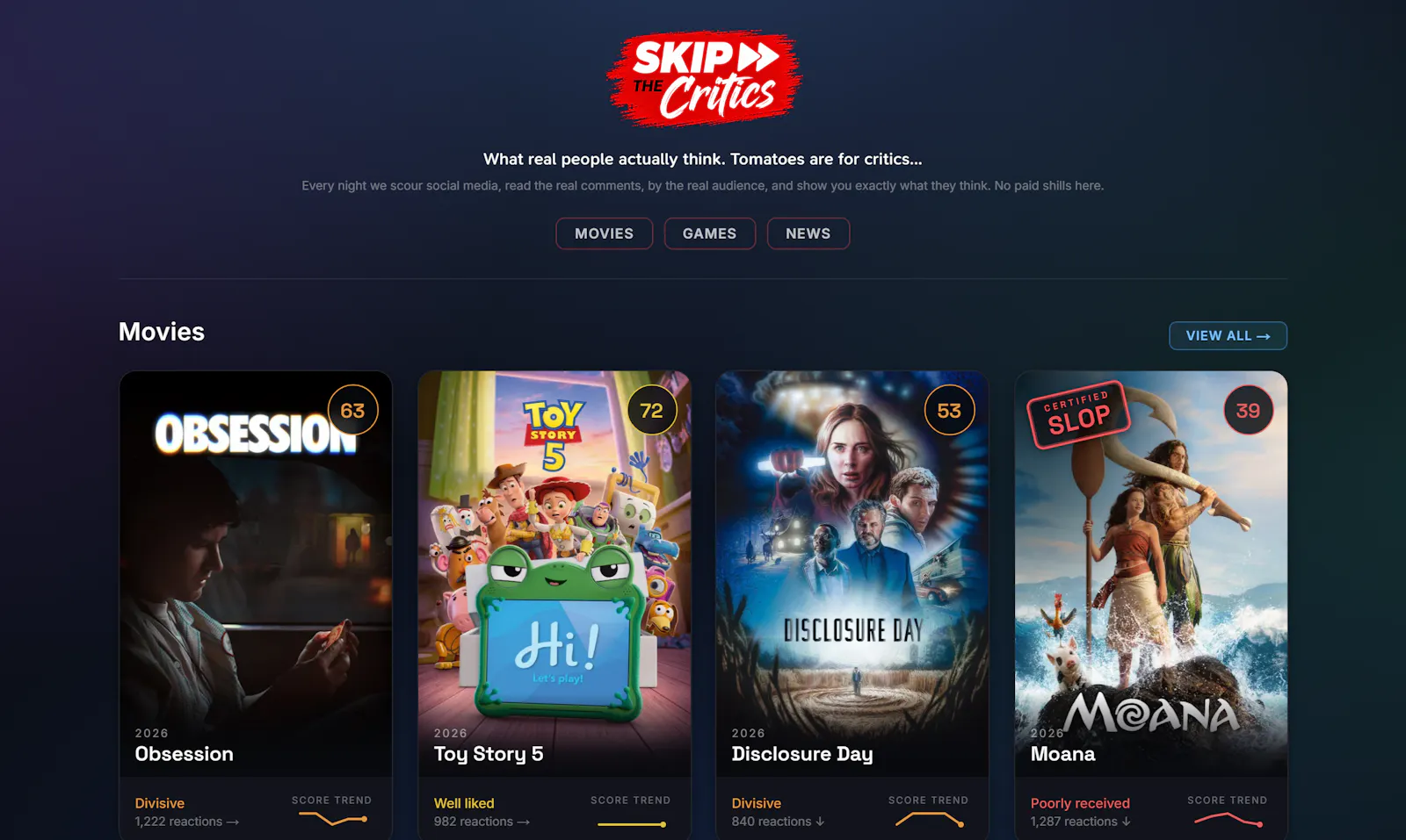 Skip The Critics screenshot 2