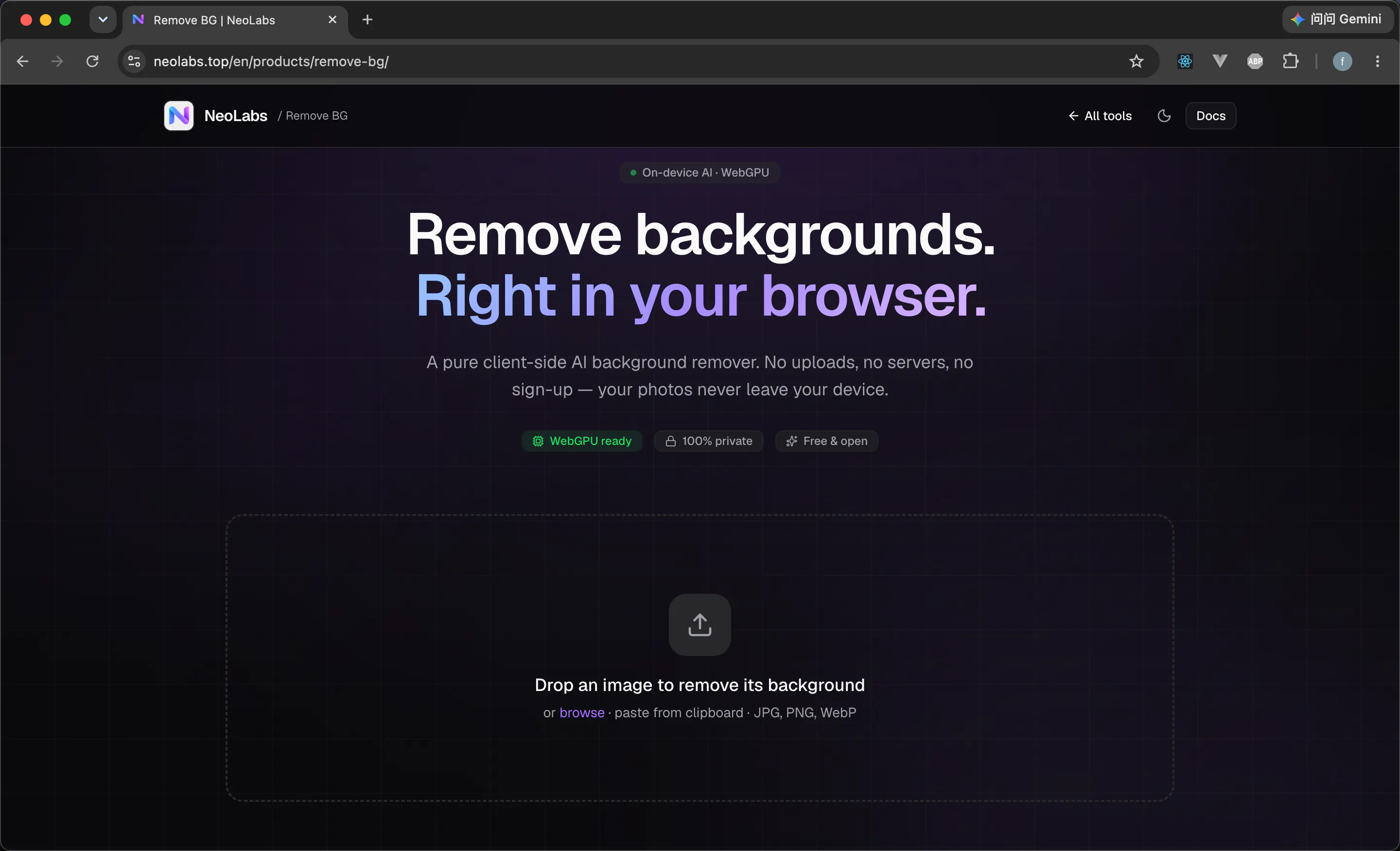 neolabs.top - All-in-one local AI tools screenshot 4