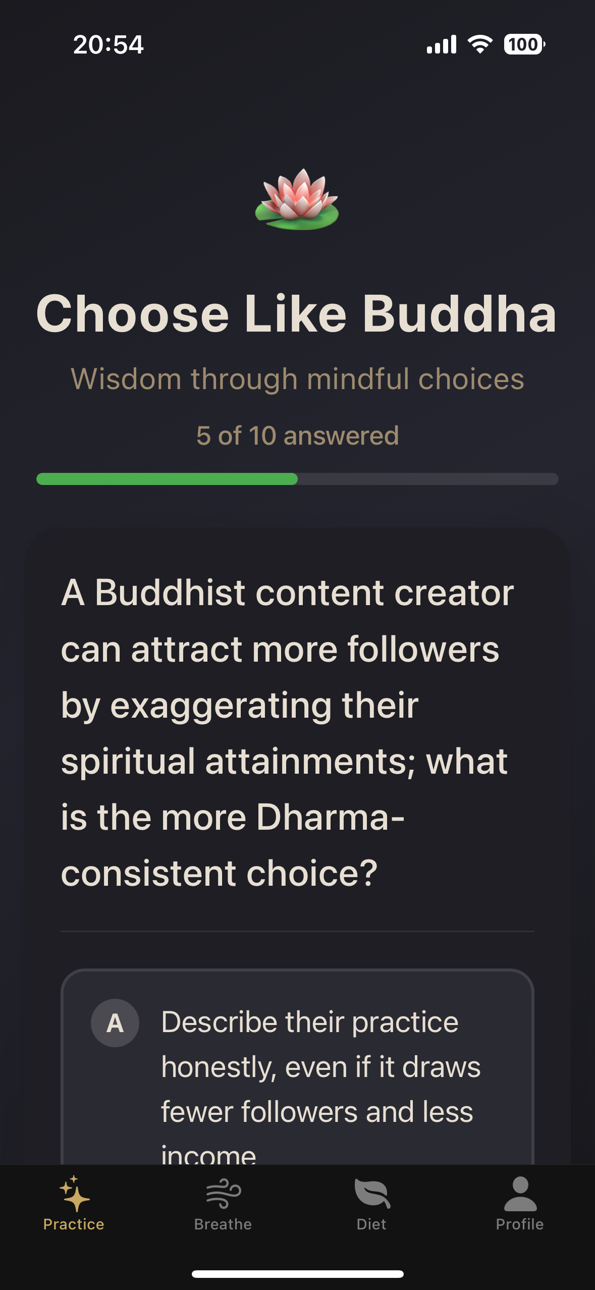 Choose Like Buddha gallery image