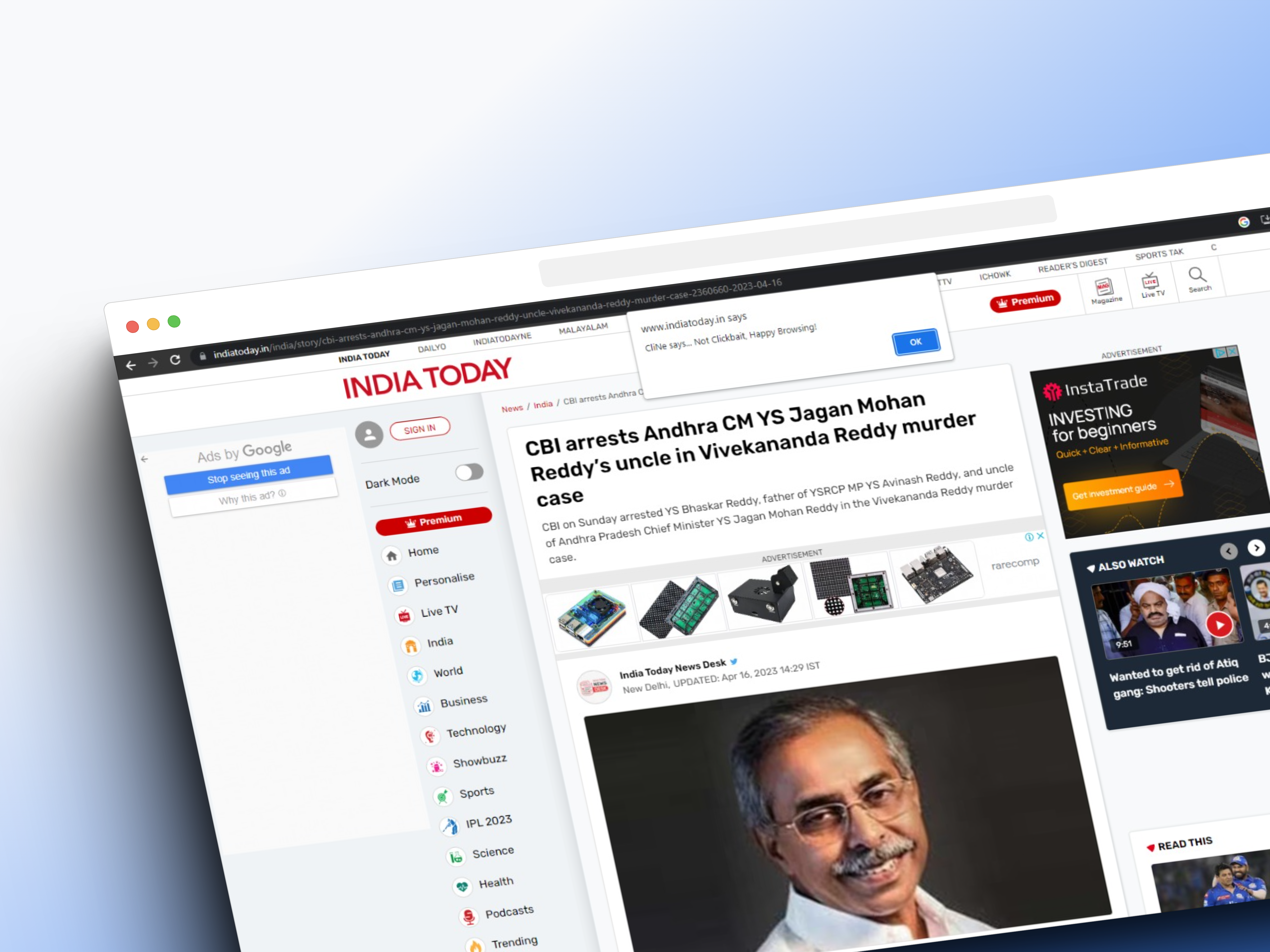 Cline - Clickbait News Detector media 2