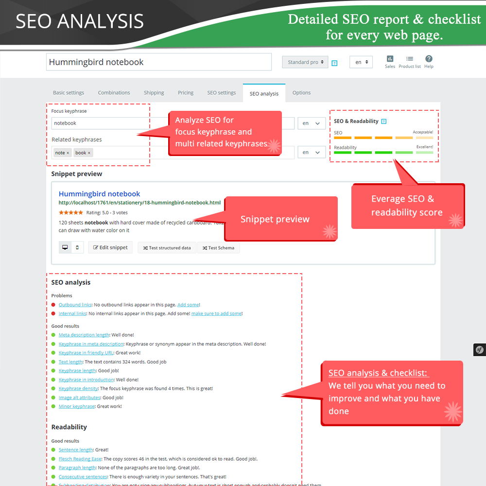 การตรวจสอบ SEO - แนวทางปฏิบัติ SEO ที่ดีที่สุด 2023 - โมดูลผู้เชี่ยวชาญ Prestashop SEO ทั้งหมด media 20