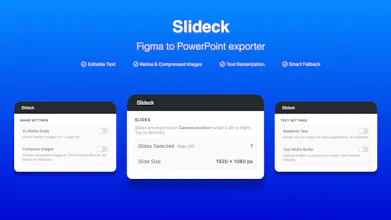 Slideck — Figma to PowerPoint Plugin gallery image