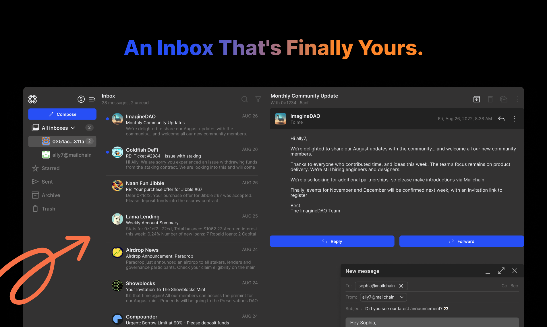 MailChain - อีเมลและการส่งข้อความของ Web3 สำหรับทุกคน media 2