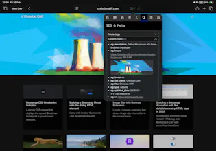 Web DevTools+ (iOS Safari) gallery image
